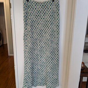 Abercrombie and Fitch Green Crinkle Skirt Size Small